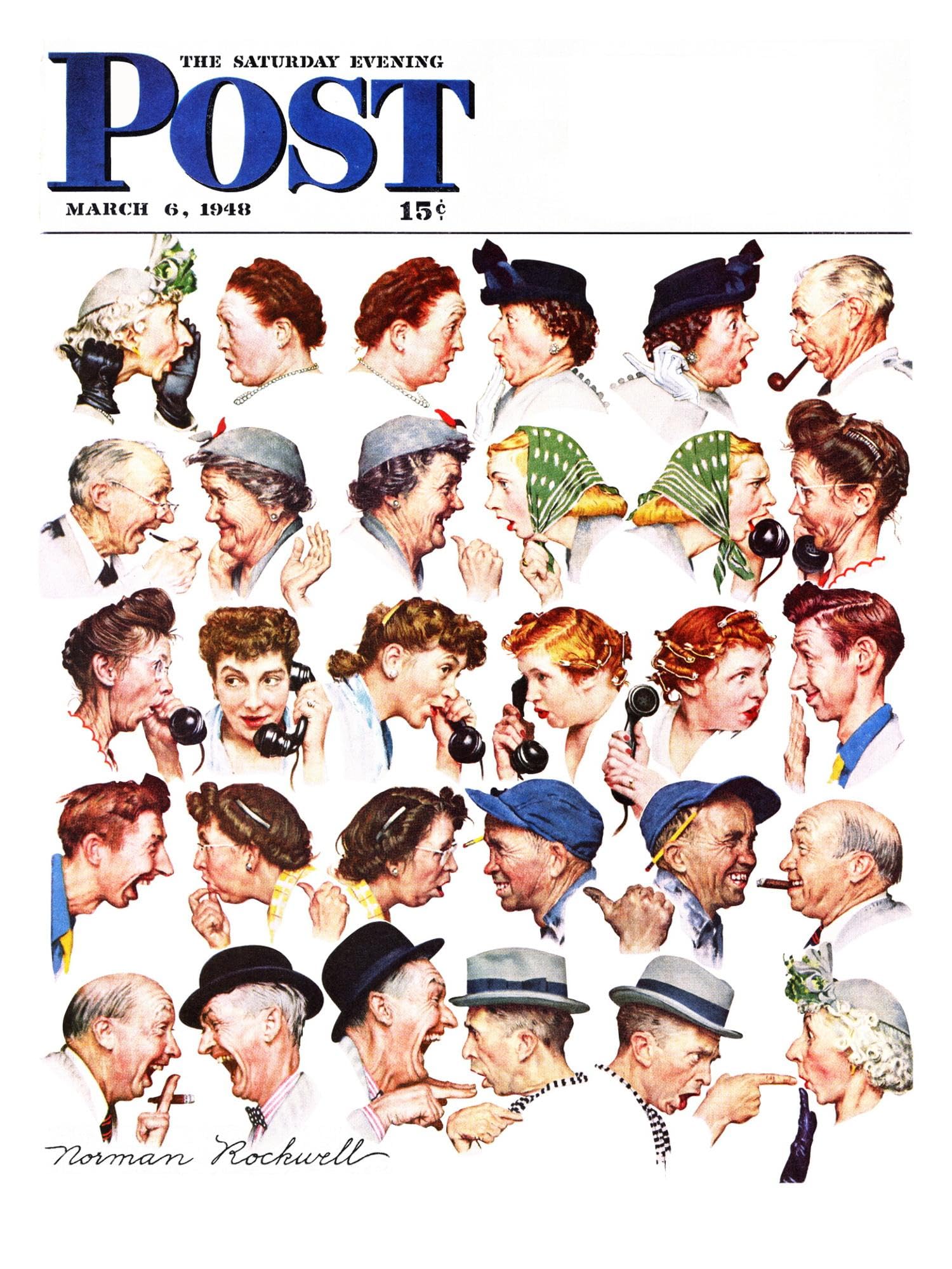 Amazon.com: ART.COM Wall Art Prints Chain of Gossip Saturday
